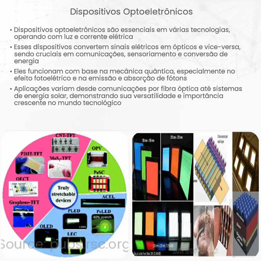 Dispositivos optoeletrônicos