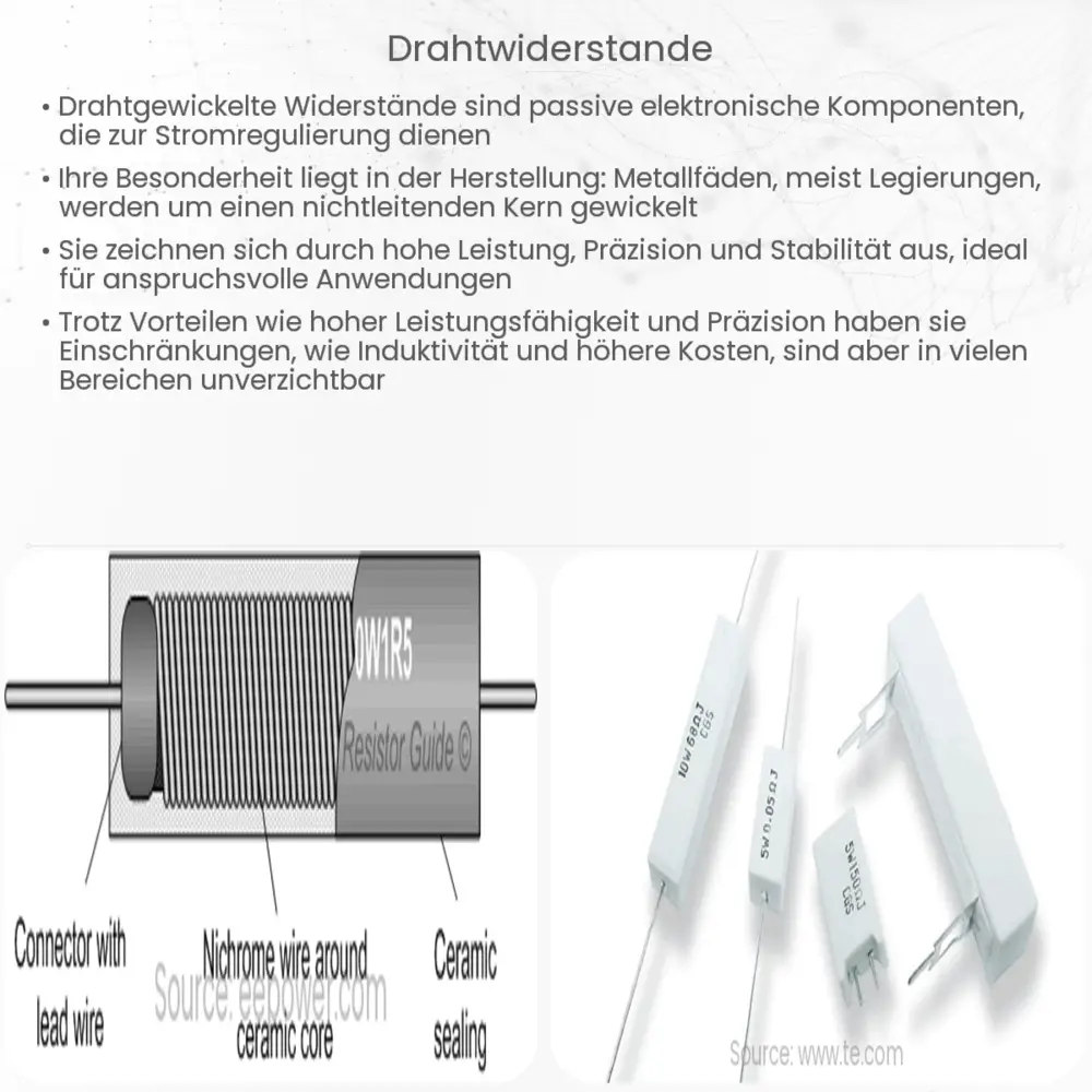 Drahtwiderstände