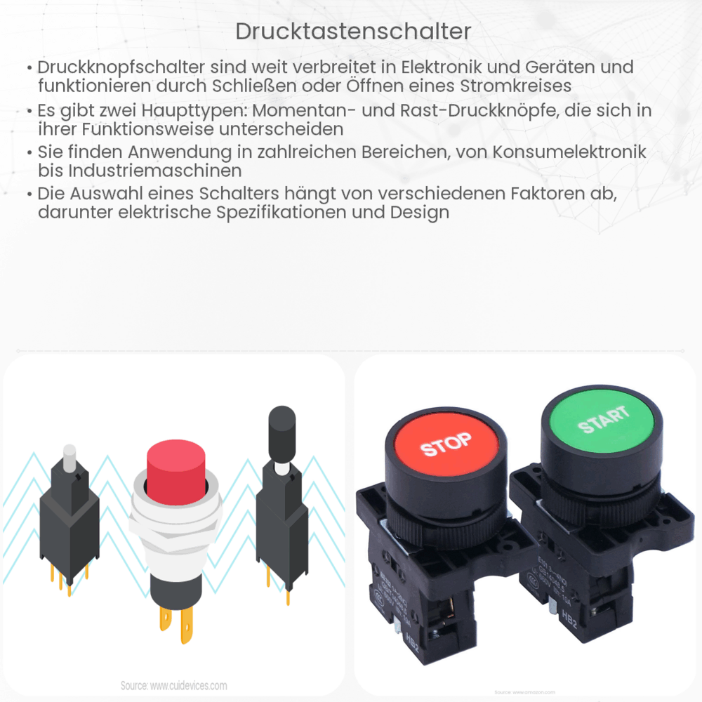 Drucktastenschalter