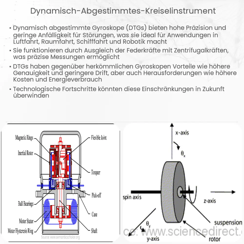 dynamisch abgestimmtes Kreiselinstrument