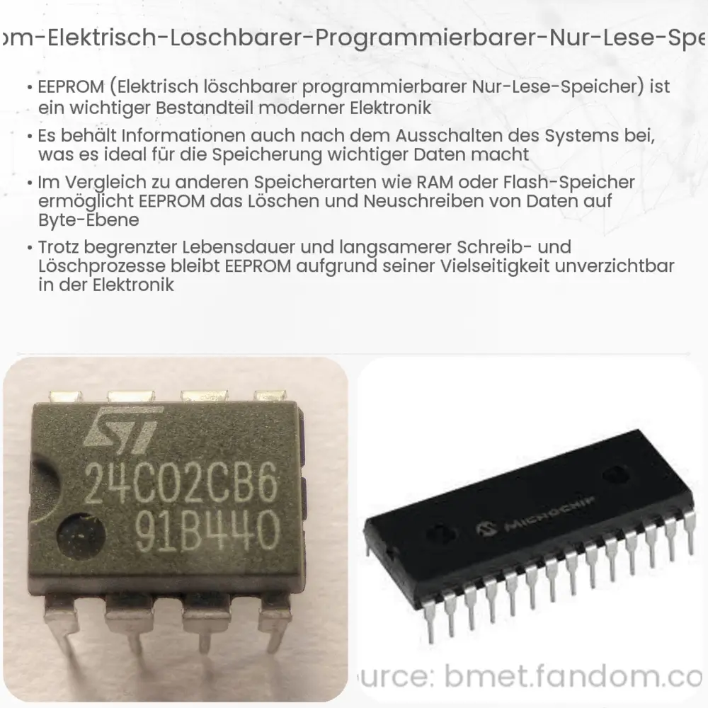 EEPROM (elektrisch löschbarer programmierbarer Nur-Lese-Speicher)