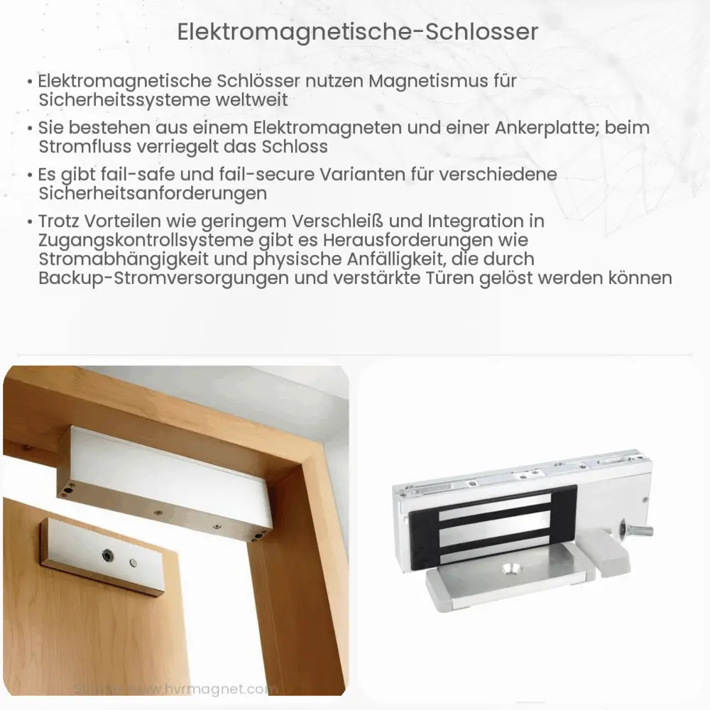 Elektromagnetische Schlösser