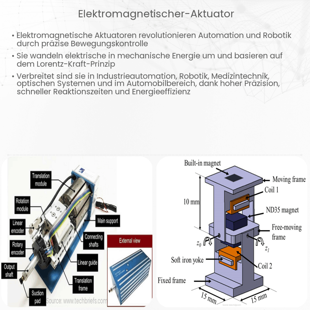 Elektromagnetischer Aktuator