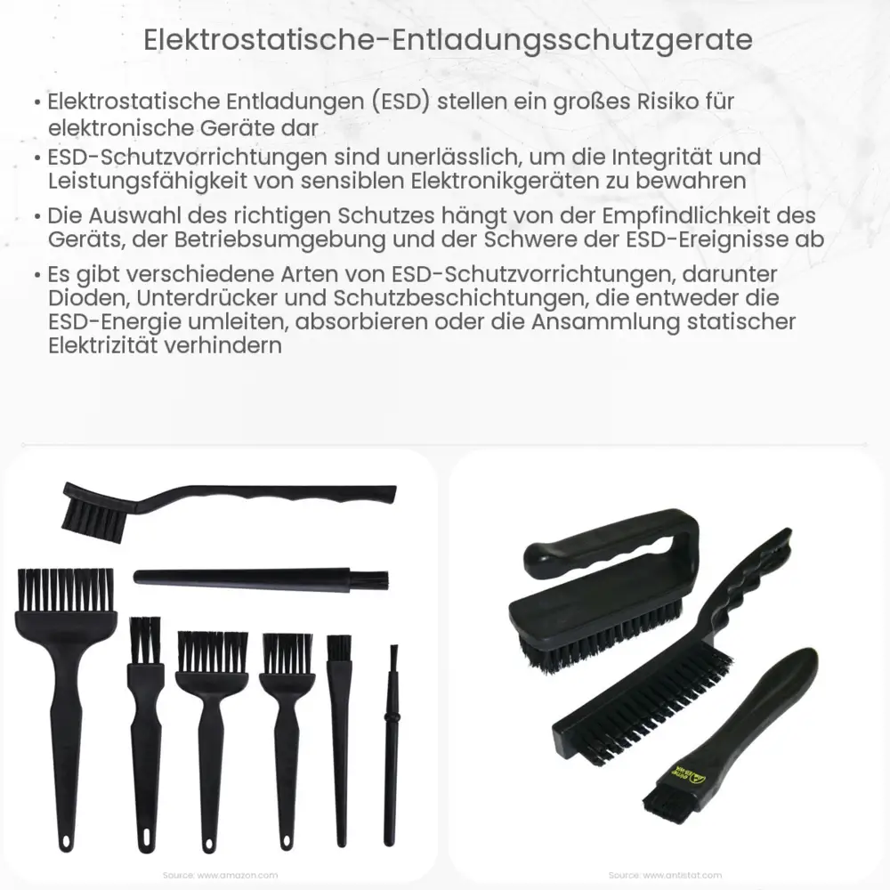 Elektrostatische Entladungsschutzgeräte