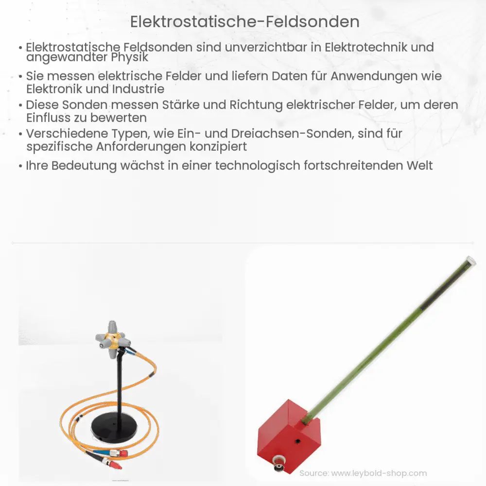 Elektrostatische Feldsonden