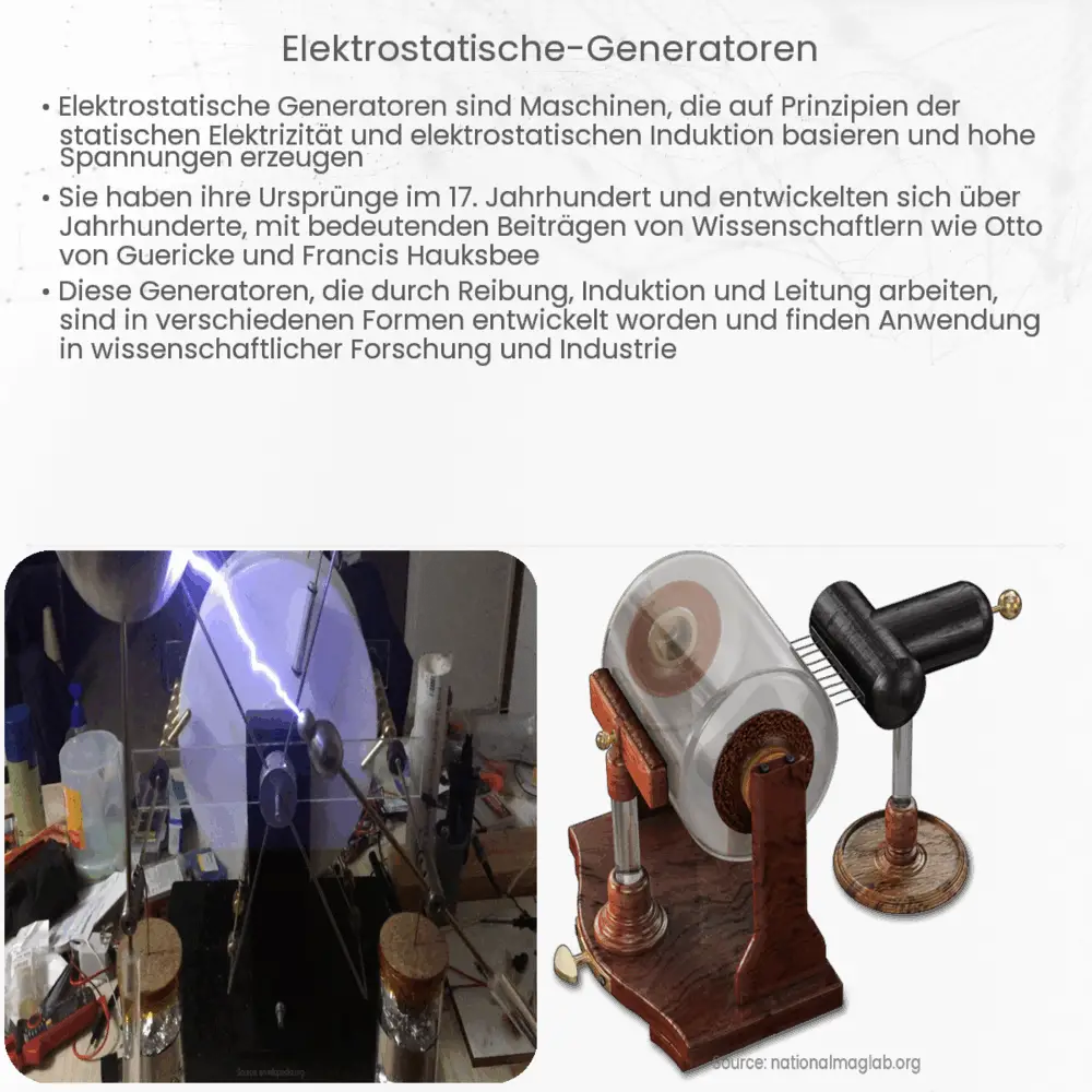 Elektrostatische Generatoren