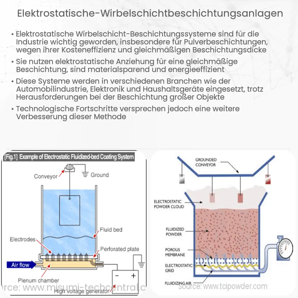 Elektrostatische Wirbelschichtbeschichtungsanlagen