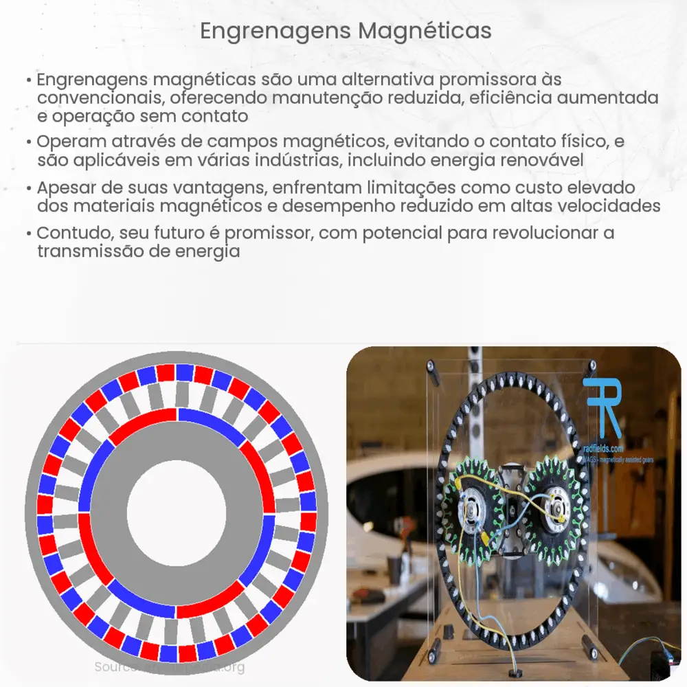 Engrenagens magnéticas