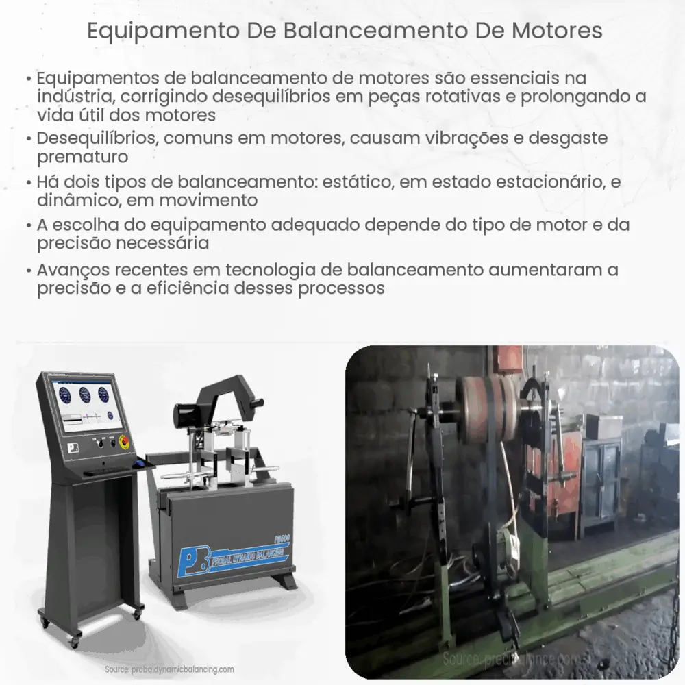 Equipamento de Balanceamento de Motores