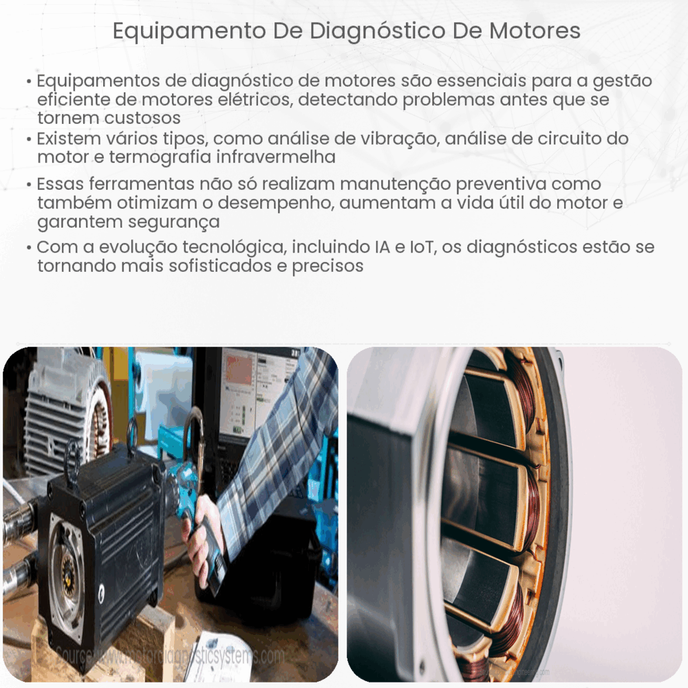 Equipamento de diagnóstico de motores