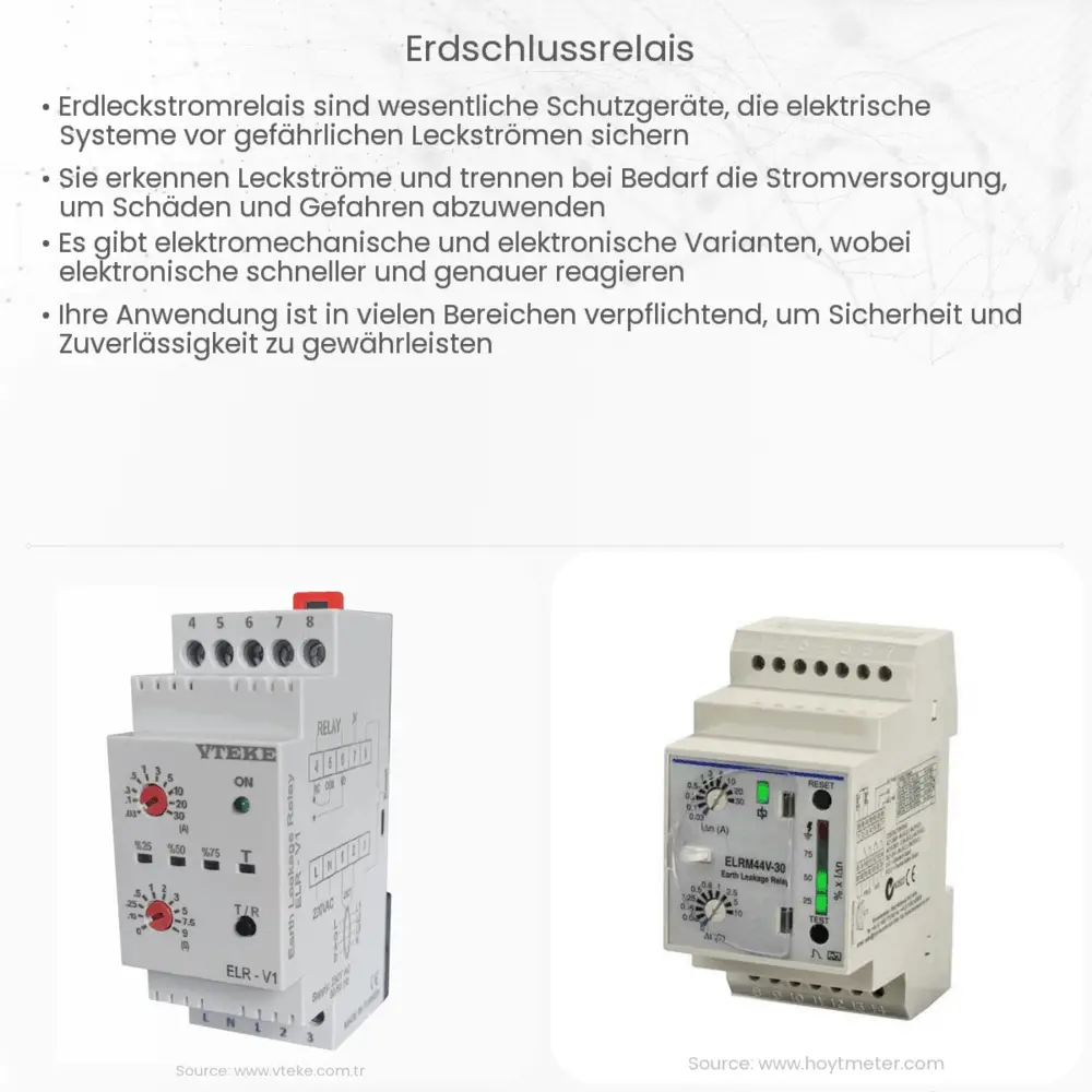 Erdschlussrelais