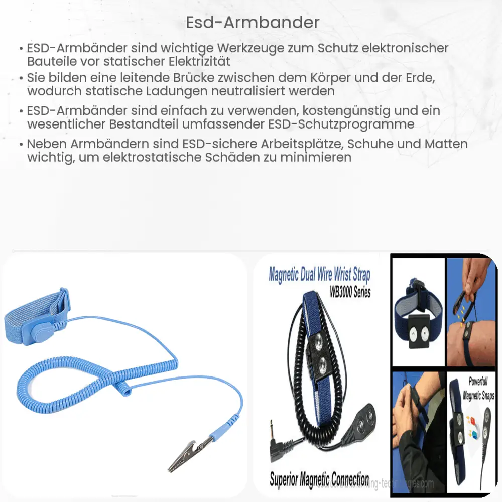 ESD-Armbänder