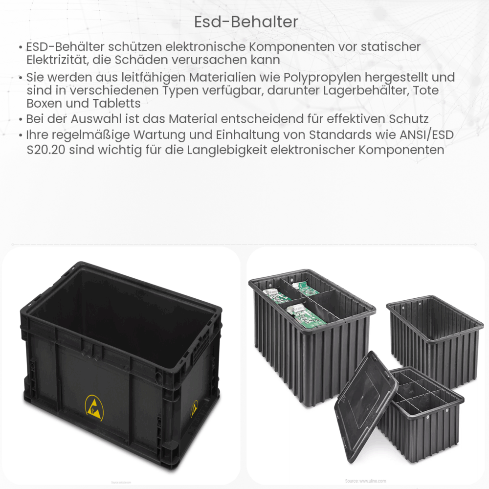 ESD-Behälter