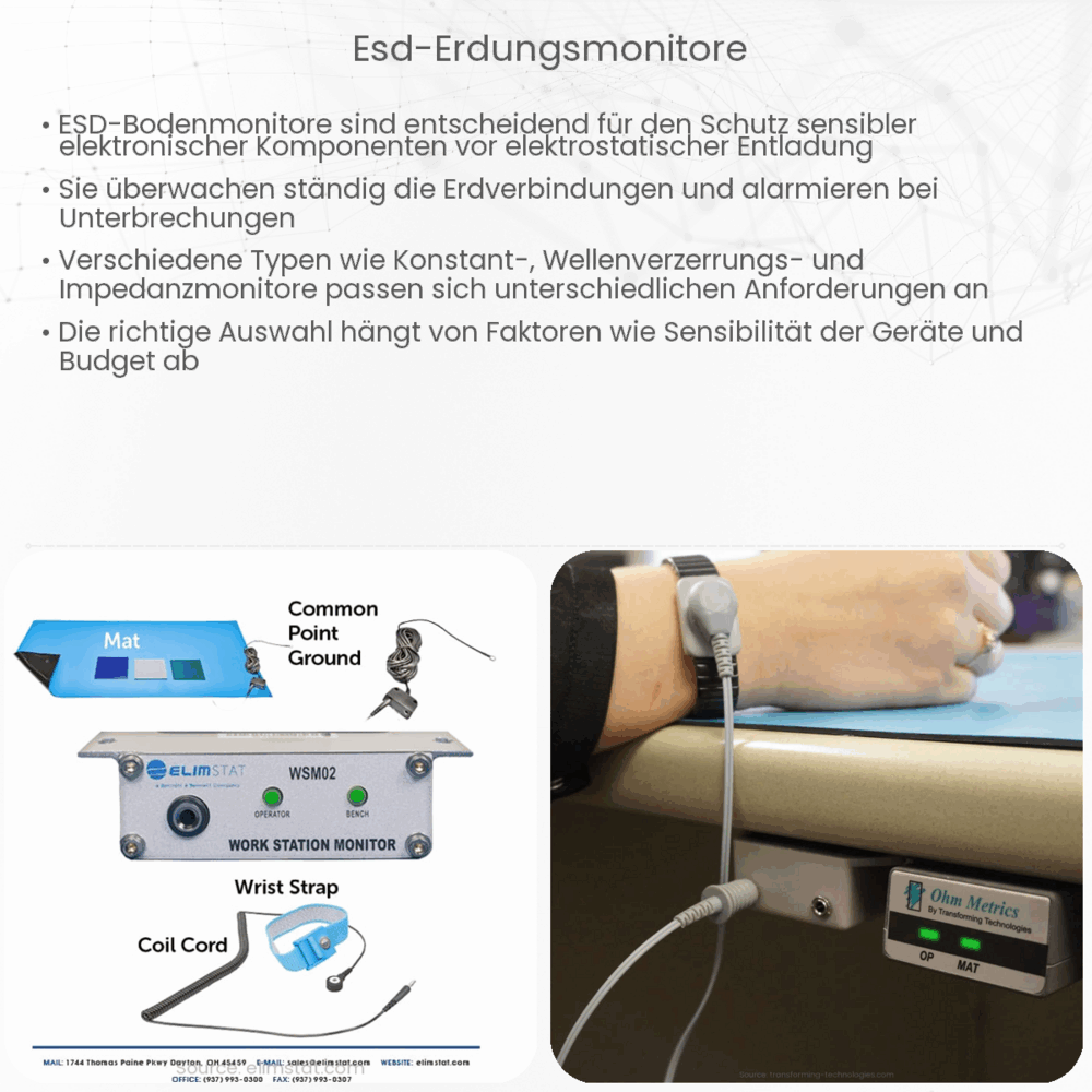 ESD Erdungsmonitore