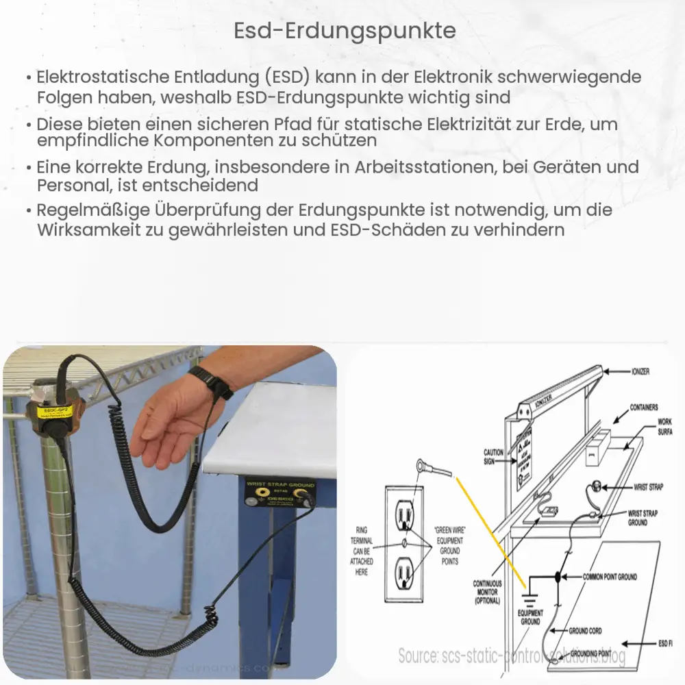 ESD Erdungspunkte