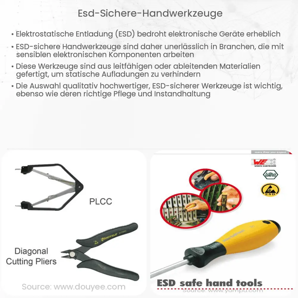 ESD-sichere Handwerkzeuge