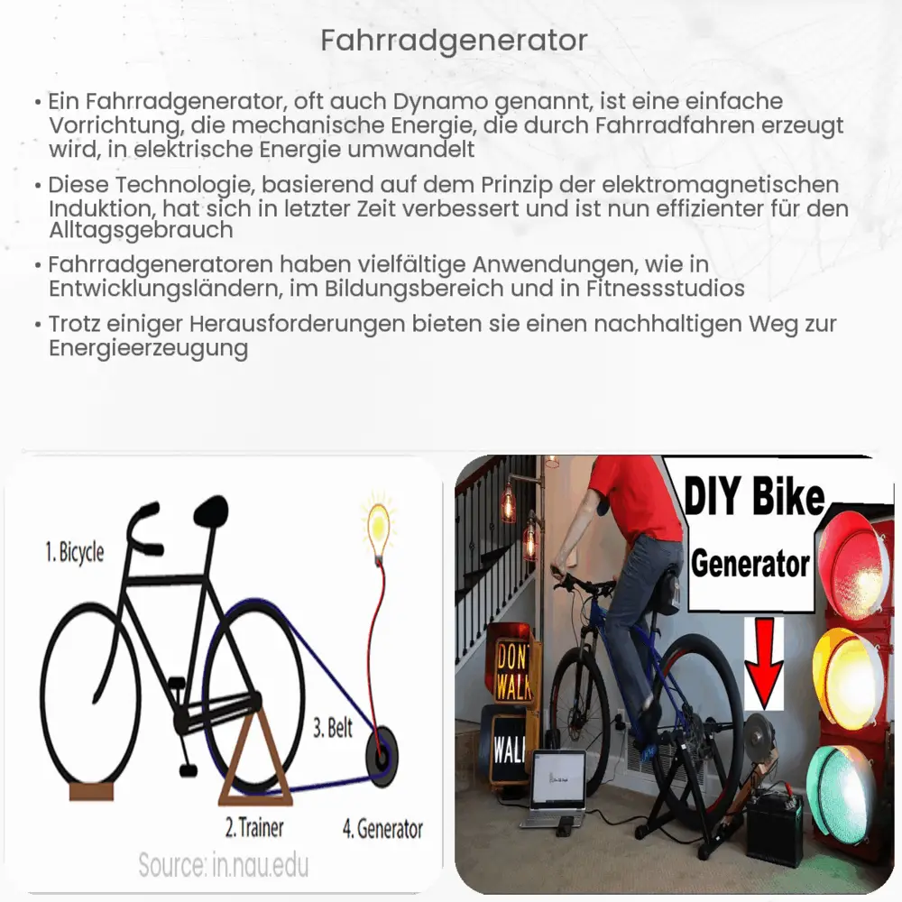 Fahrradgenerator
