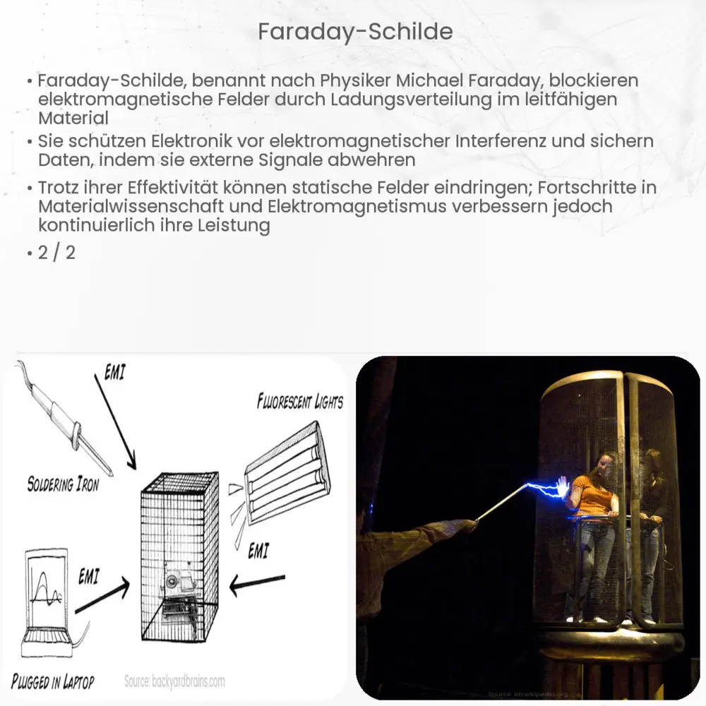 Faraday-Schilde