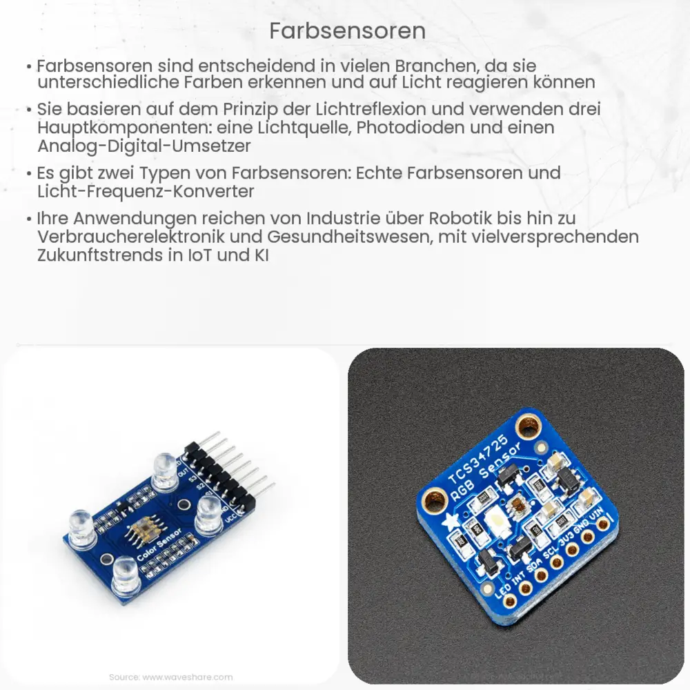Farbsensoren