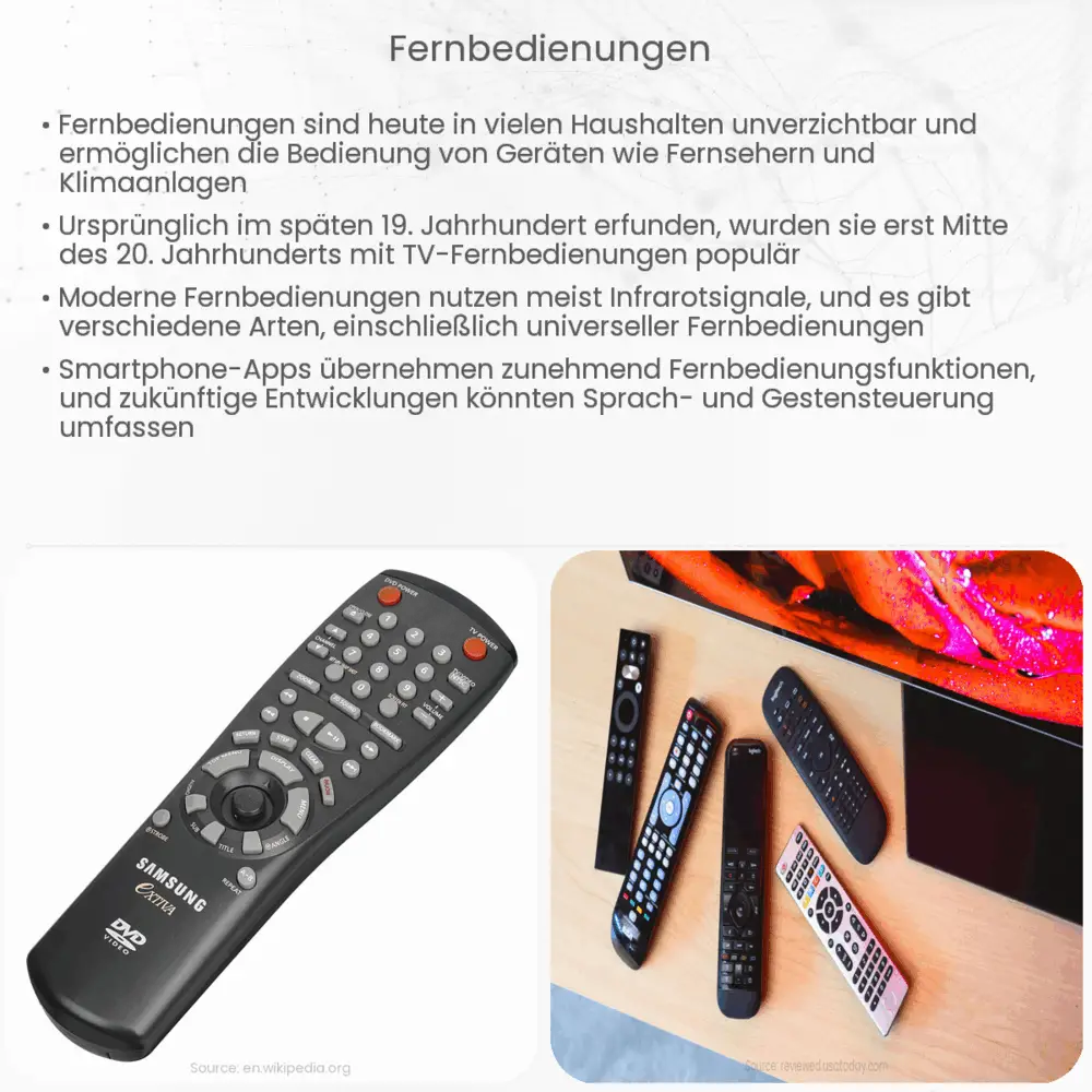 Fernbedienungen