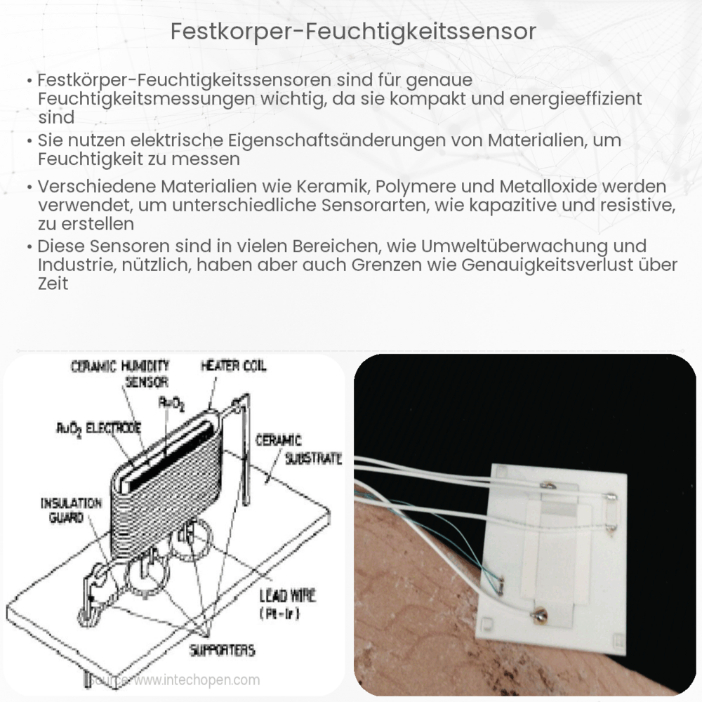 Festkörper-Feuchtigkeitssensor