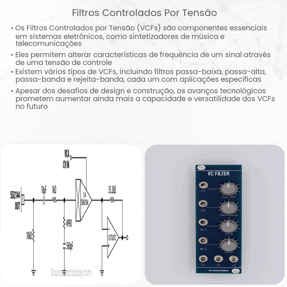 Filtros controlados por tensão