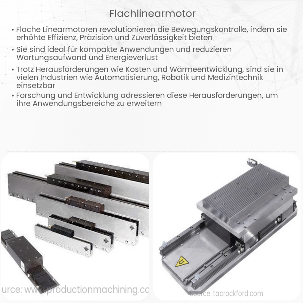 Flachlinearmotor