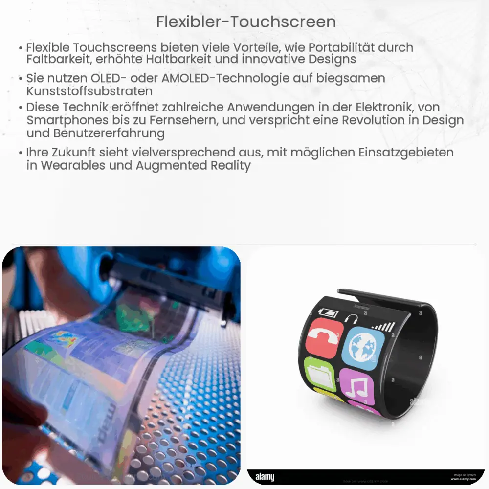 Flexibler Touchscreen