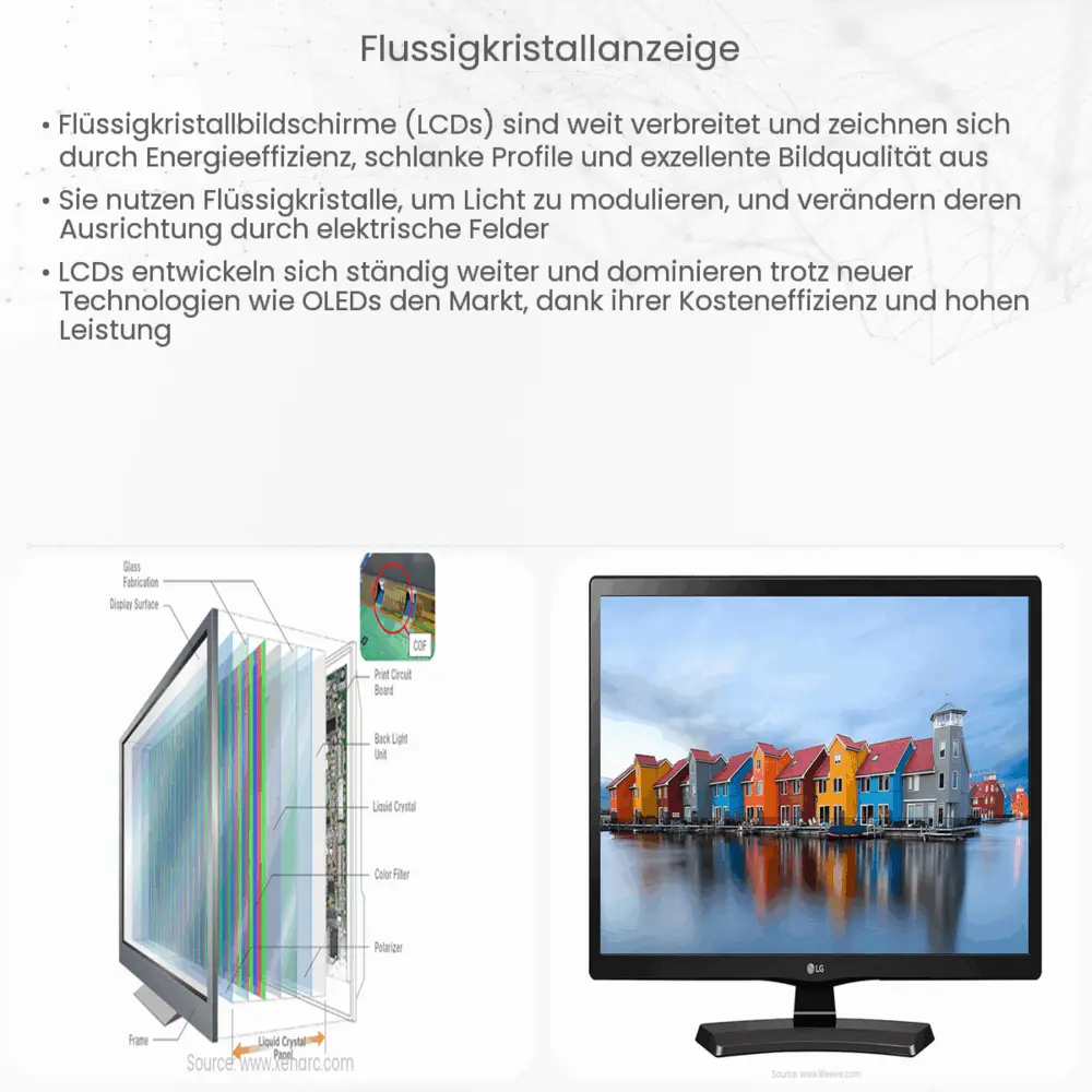 Flüssigkristallanzeige
