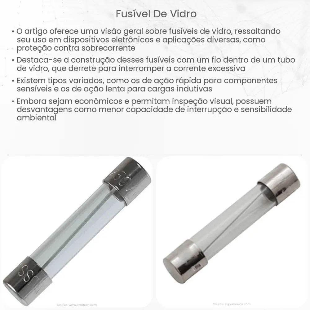 Fusível de vidro