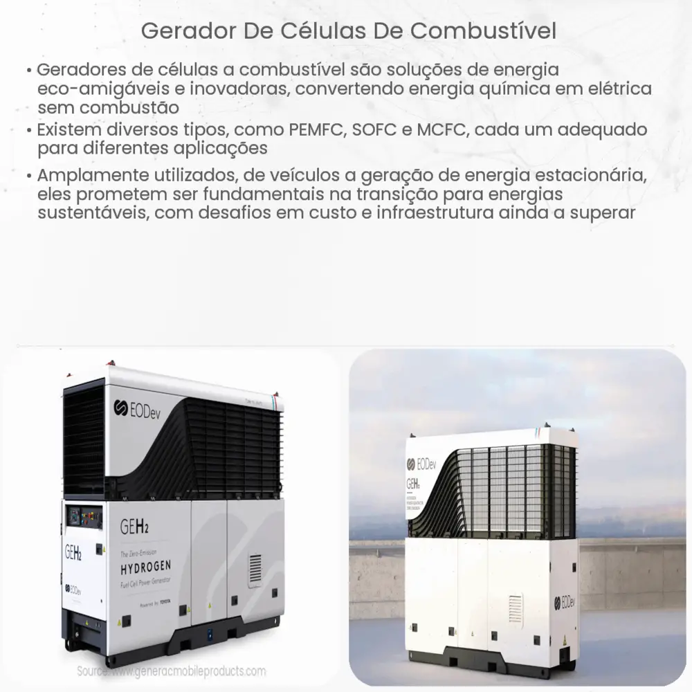 Gerador de Células de Combustível