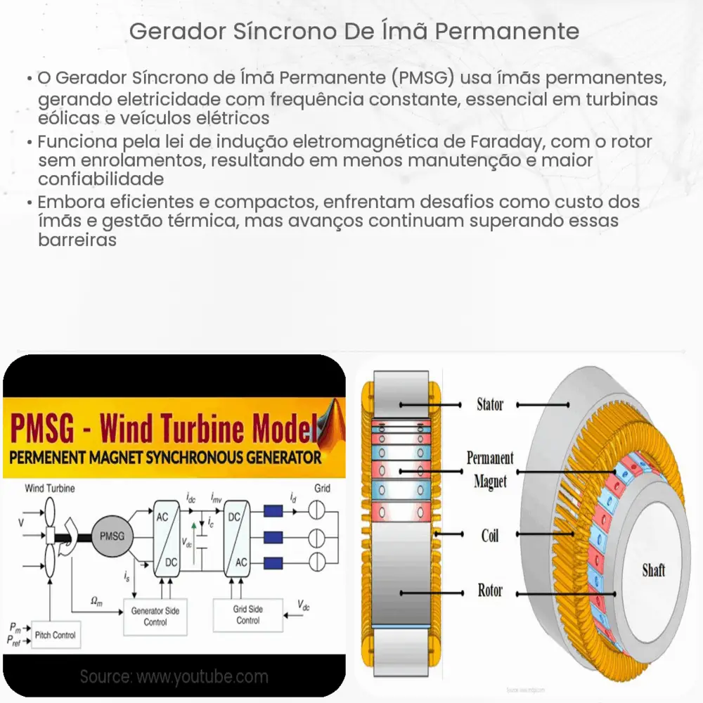 Gerador Síncrono de Ímã Permanente