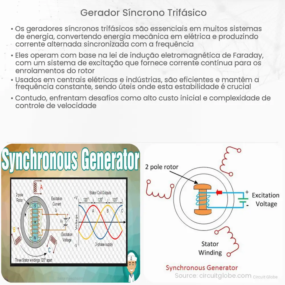 Gerador Síncrono Trifásico