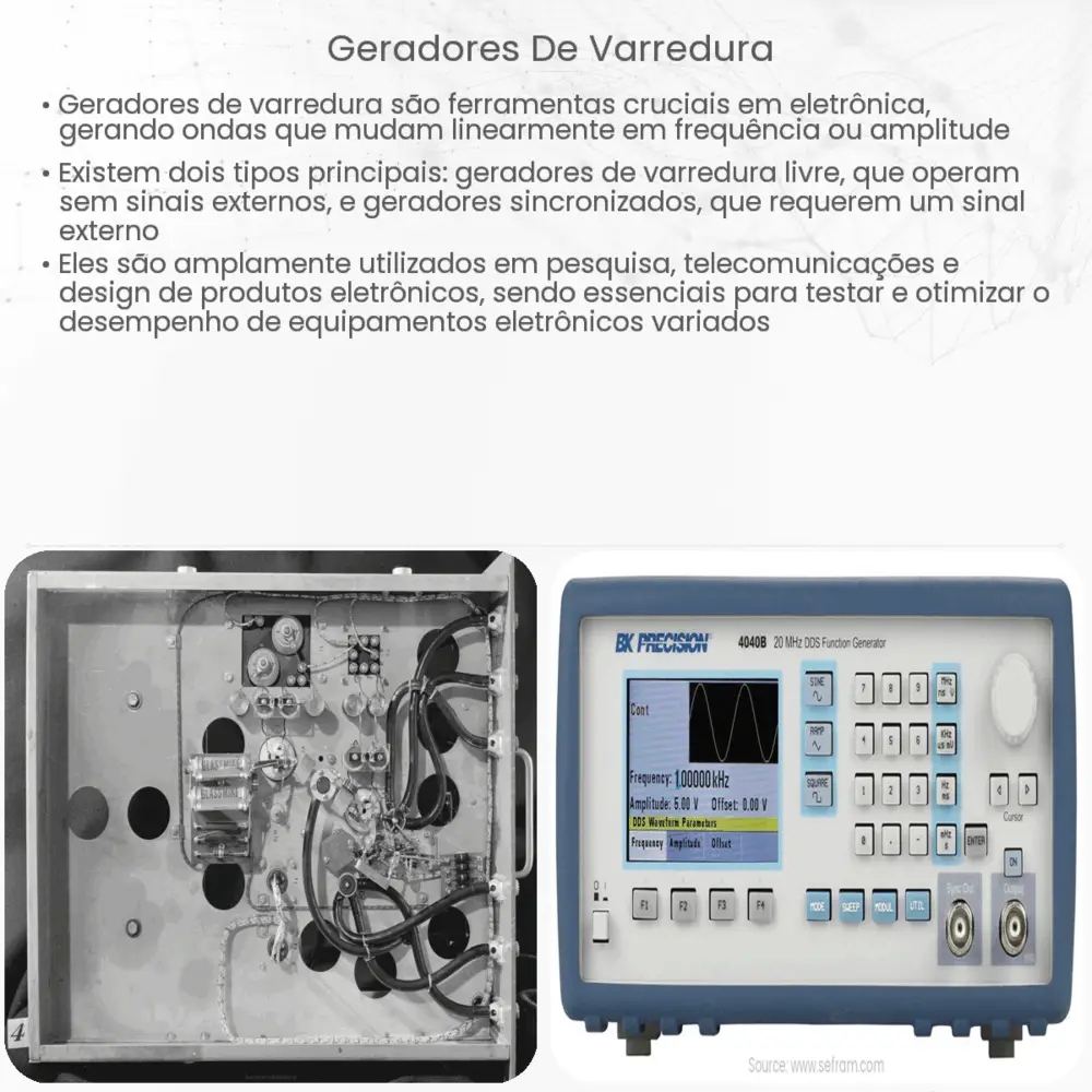 Geradores de varredura