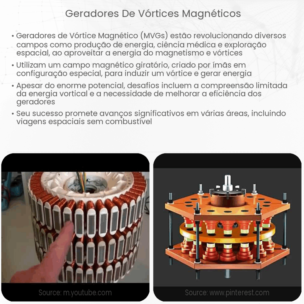 Geradores de vórtices magnéticos