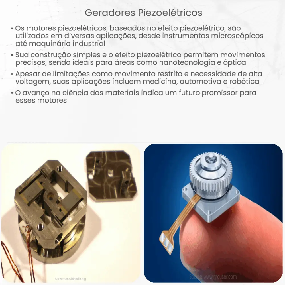 geradores piezoelétricos