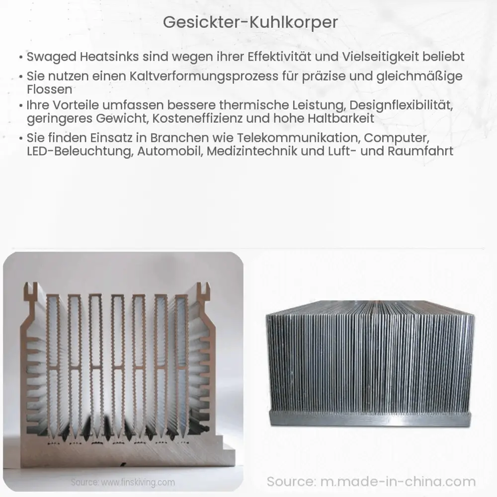 Gesickter Kühlkörper