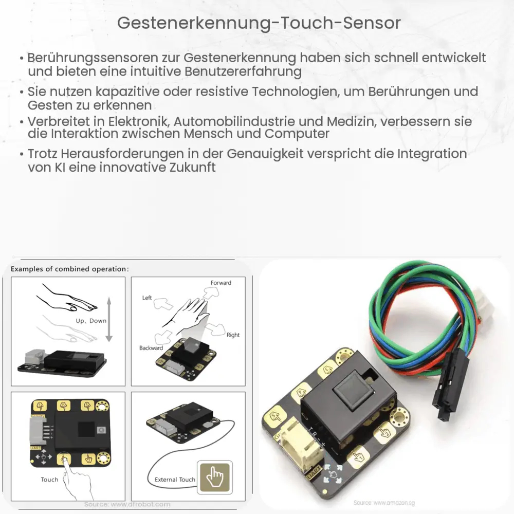 Gestenerkennung-Touch-Sensor