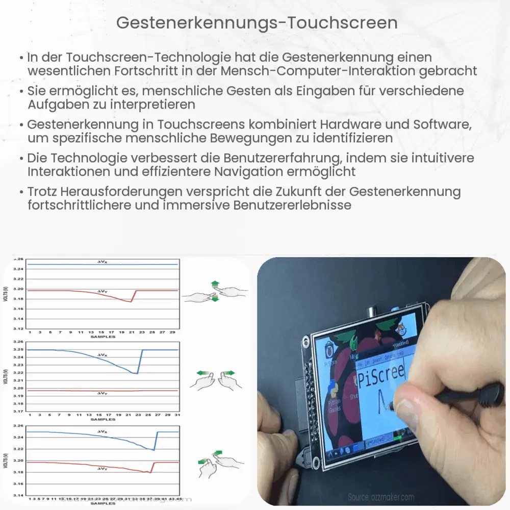 Gestenerkennungs-Touchscreen