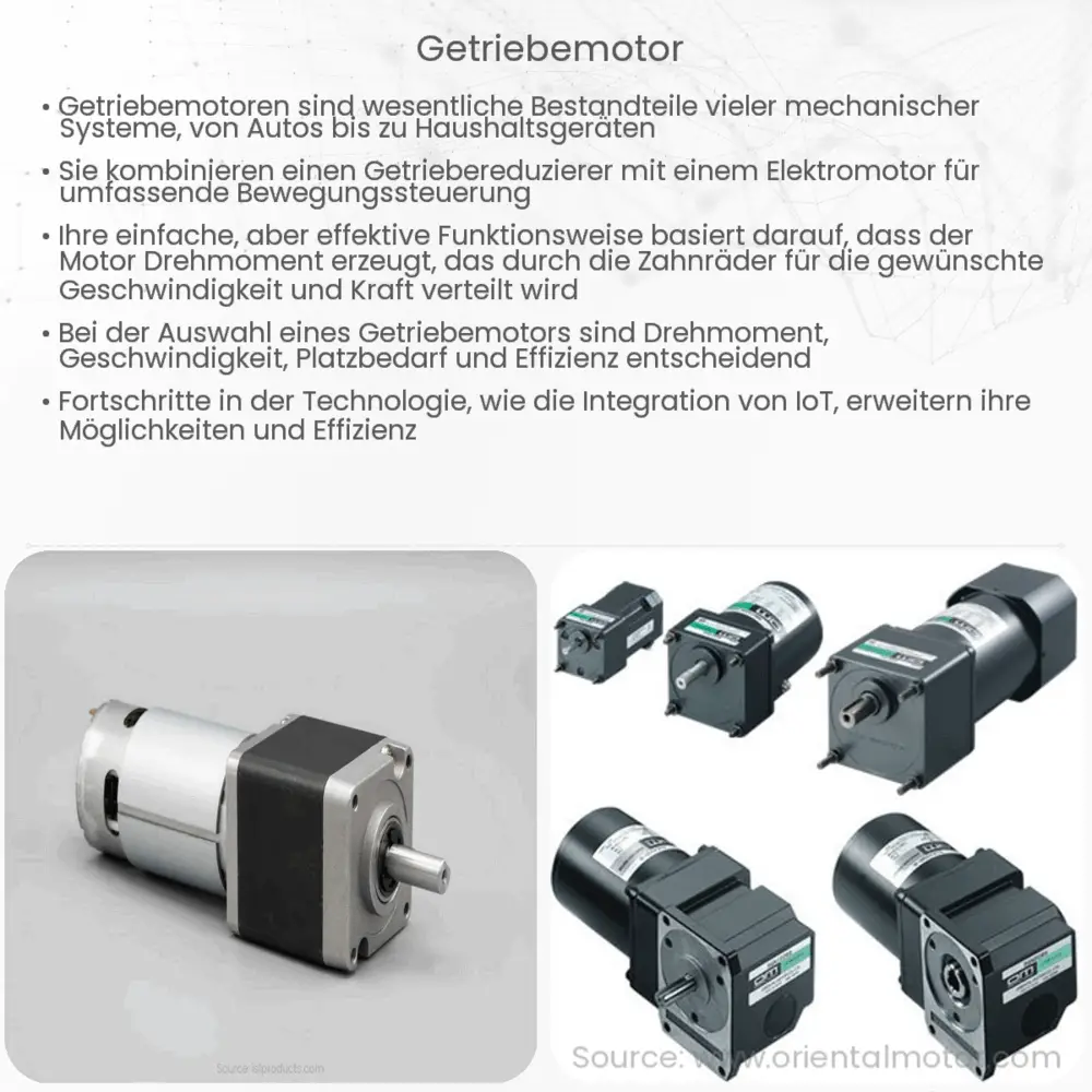 Getriebemotor