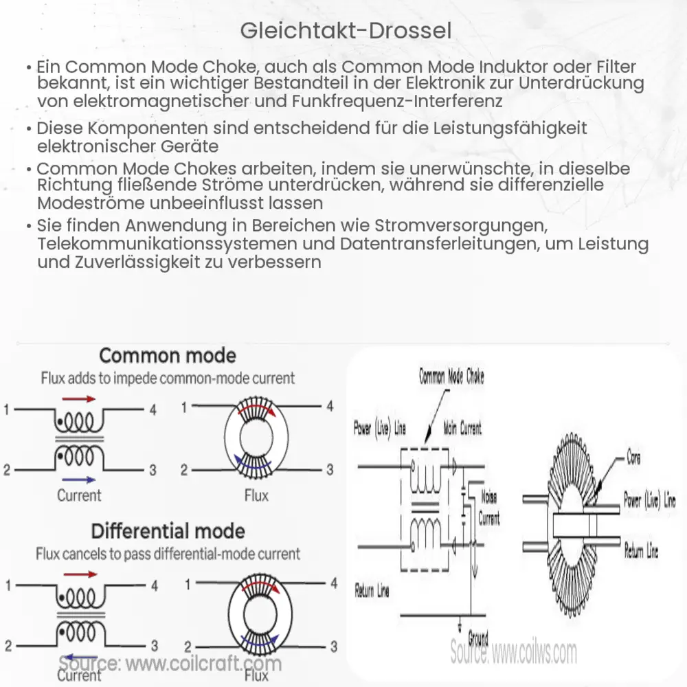 Gleichtakt-Drossel