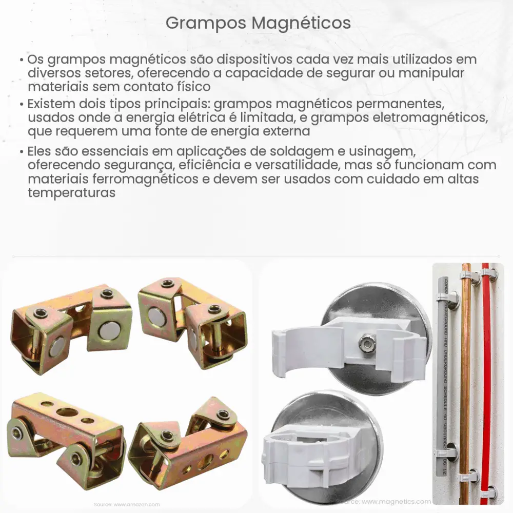 Grampos magnéticos