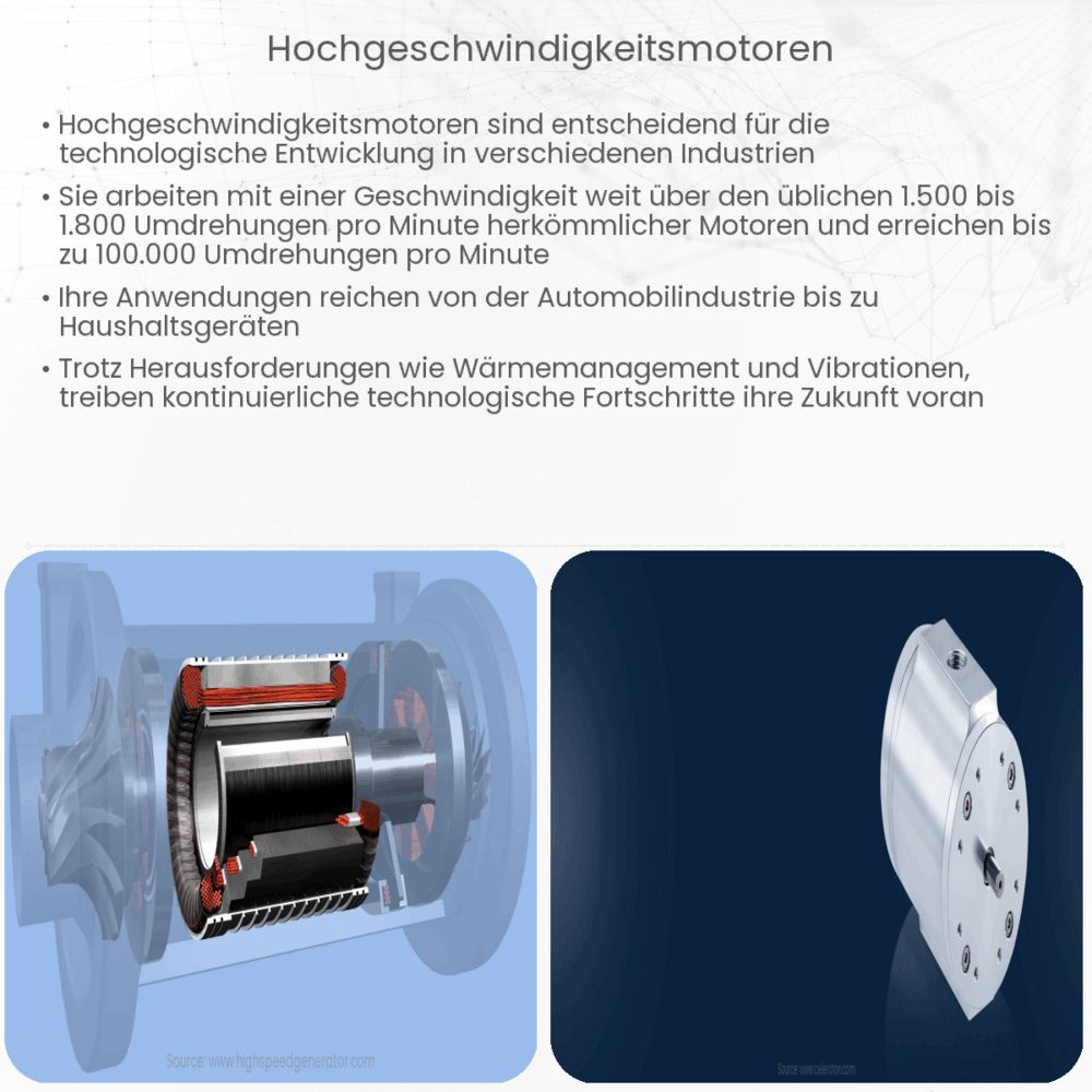 Hochgeschwindigkeitsmotoren
