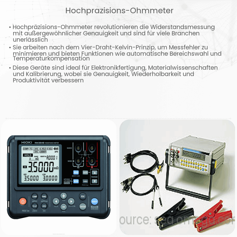 Hochpräzisions-Ohmmeter