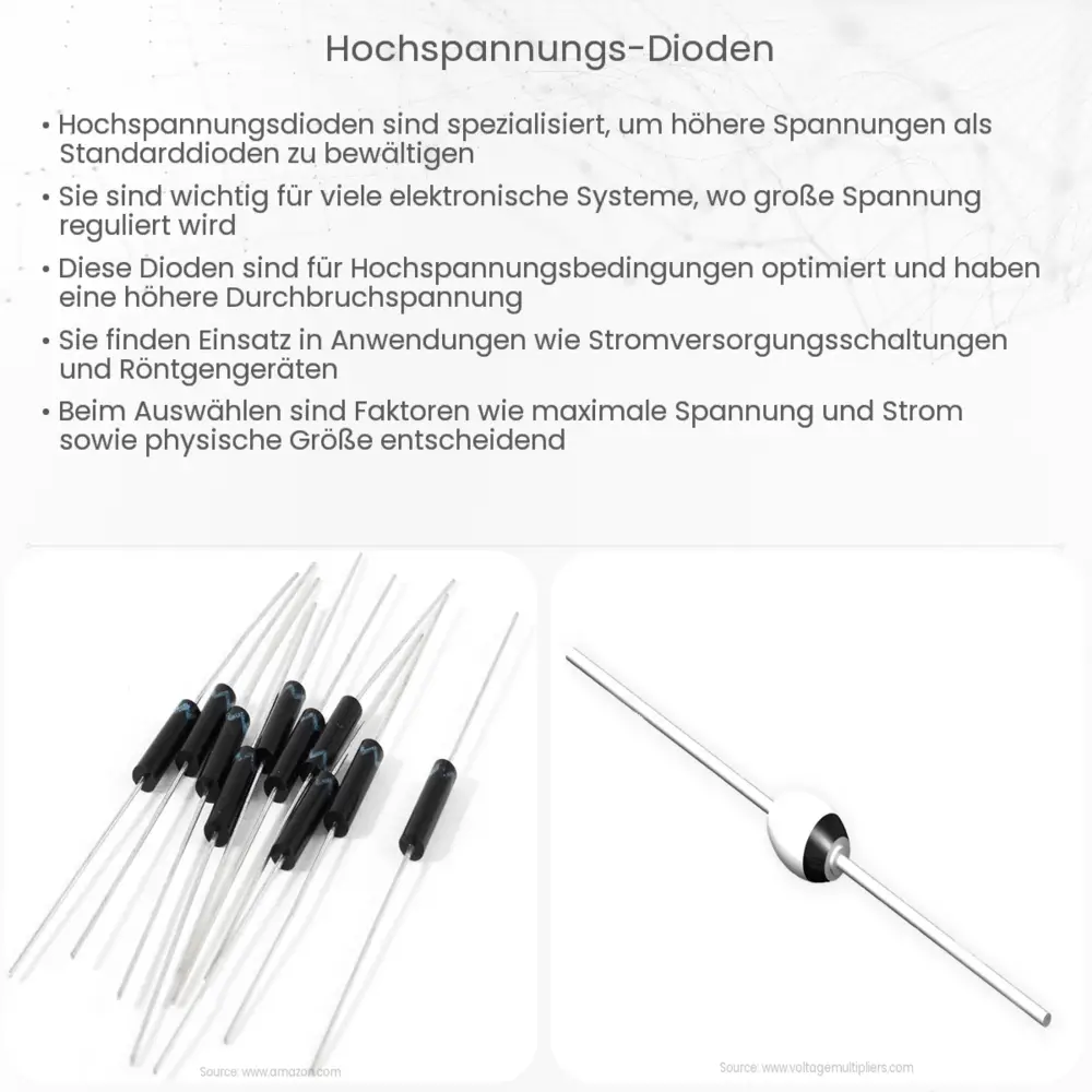 Hochspannungs-Dioden