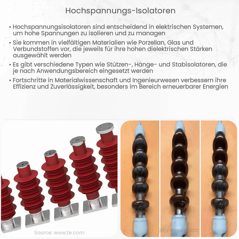 Hochspannungs-Isolatoren | Wie es funktioniert, Anwendung & Vorteile