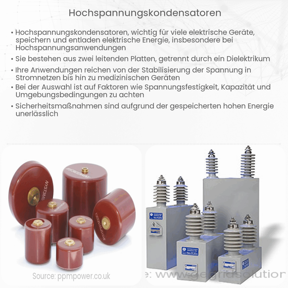 Hochspannungskondensatoren