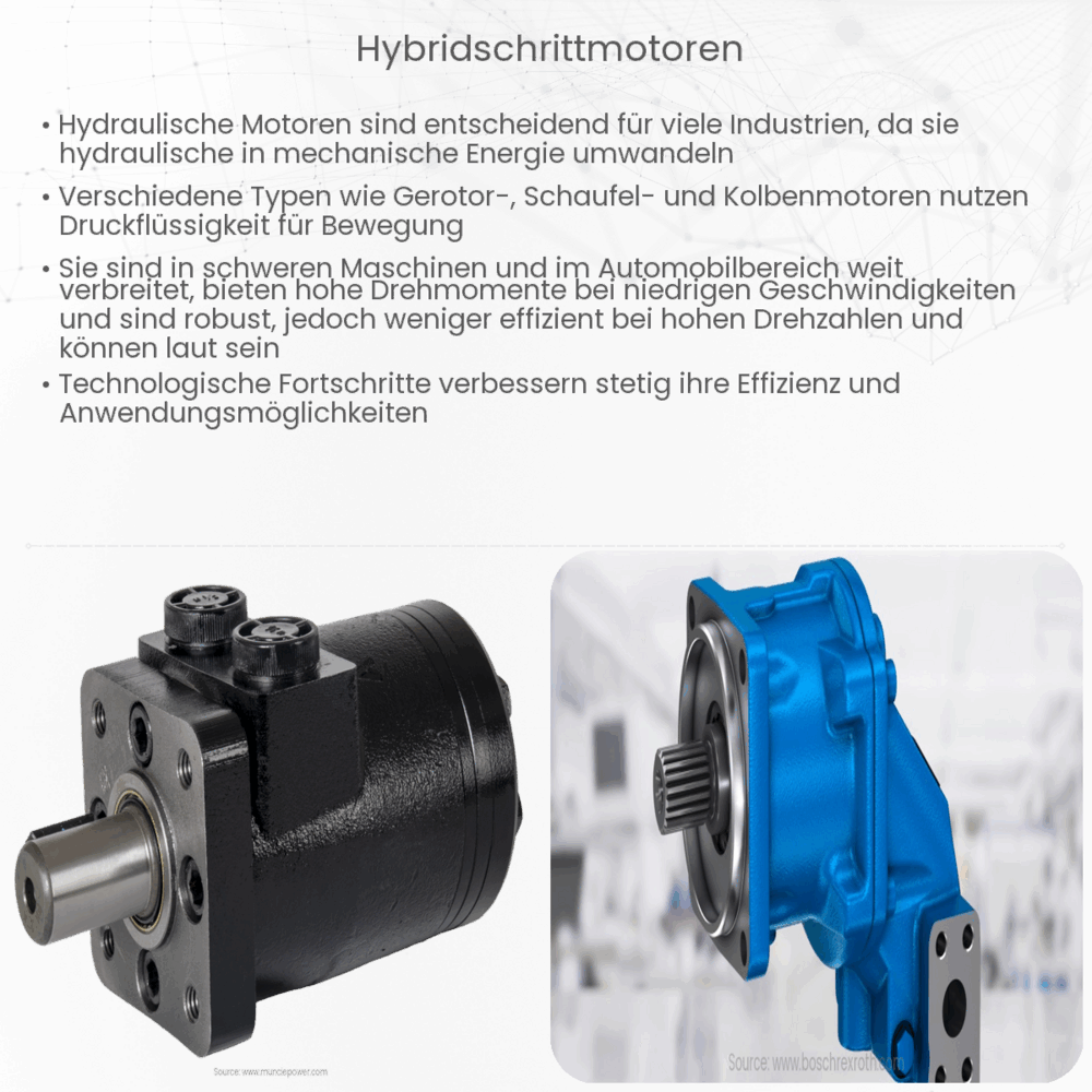 Hybridschrittmotoren