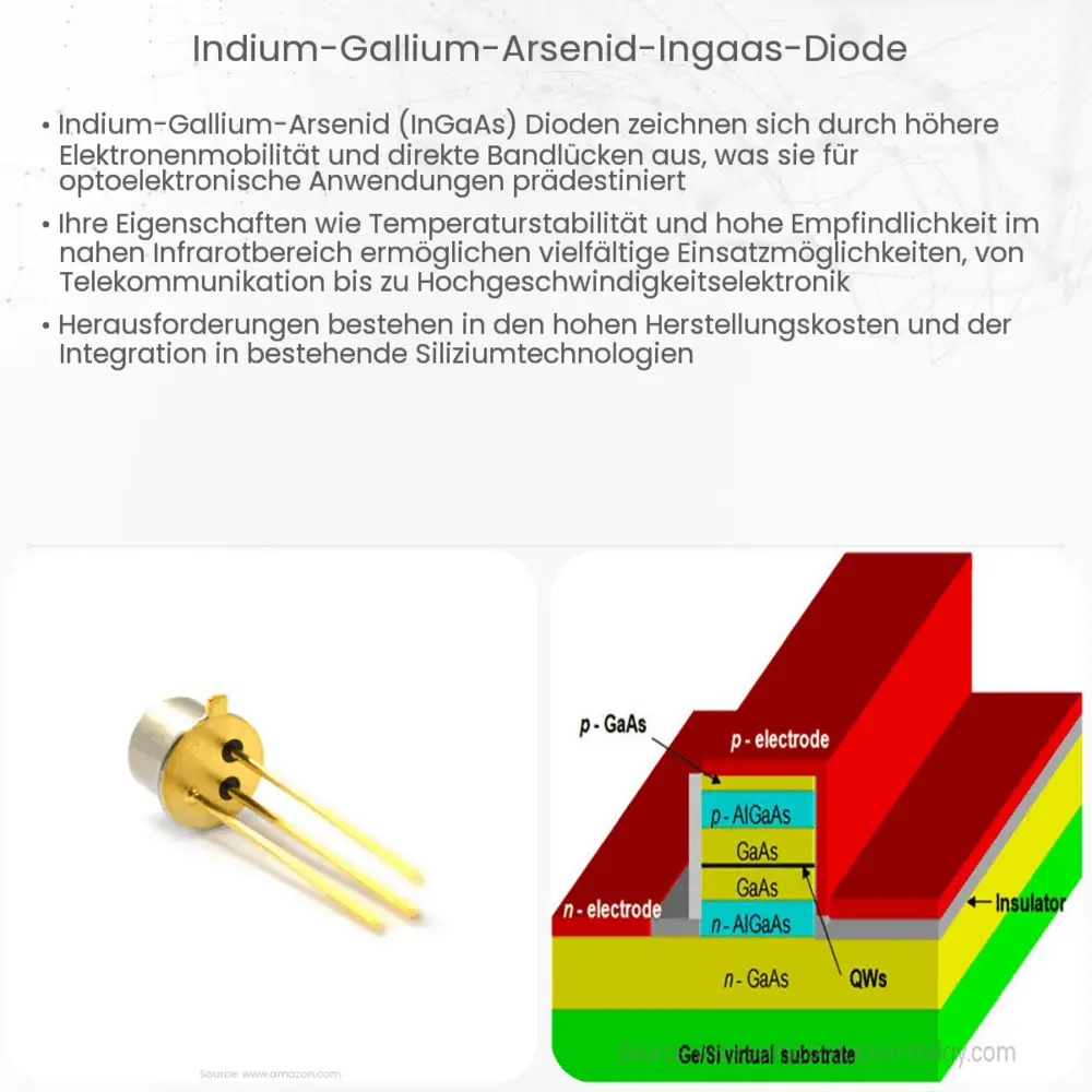 Indium-Gallium-Arsenid (InGaAs) Diode