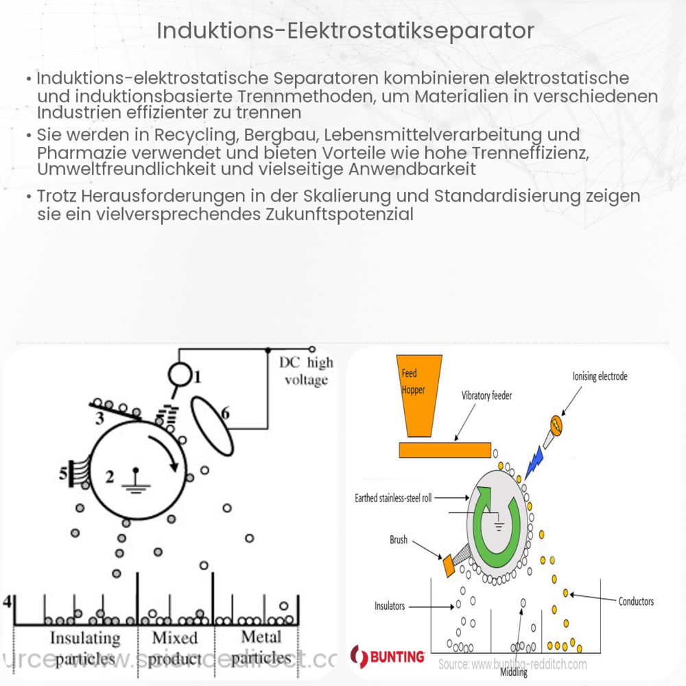 Induktions-Elektrostatikseparator